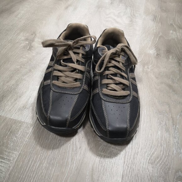 Skechers Relaxed Fit Air Cooled Men's Size 7 Black & Grey Sneakers - Picture 9 of 9